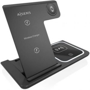 art_ais-carga-asch-15w3wc043-bk_1 Base de carga inalámbrica aisens asch-15w3wc043-bk/ 15w