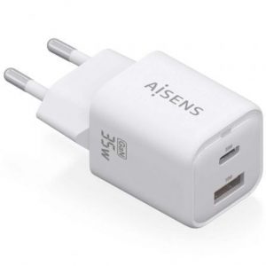 art_ais-carga-asch-35w2p024-w_1 Cargador de pared gan aisens asch-35w2p024-w/ 1xusb tipo-c/ 1xusb/ 35w