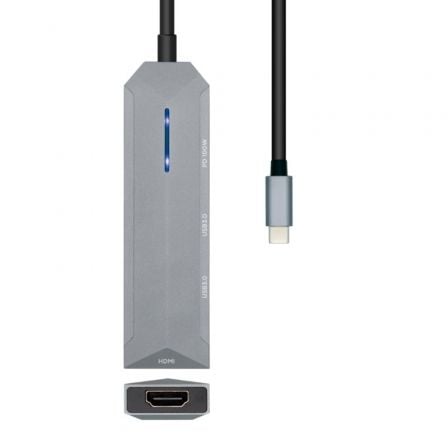 art_ais-hub-asuc-4p002-gr_2 Docking usb tipo-c aisens asuc-4p002-gr/ 1xhdmi 4k/ 2xusb/ 1xusb tipo-c pd/ gris