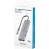 Docking usb tipo-c aisens asuc-5p028-gr/ 1xhdmi 4k/ 2xusb/ 2xusb tipo-c/ 1xusb tipo-c pd/ gris