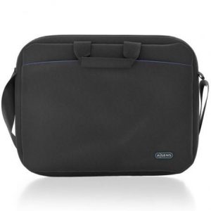 Maletín aisens asbg-bc024-bk para portátiles hasta 15.6"/ negro