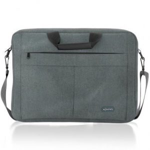 Maletín aisens asbg-bc025-gr para portátiles hasta 15.6"/ gris