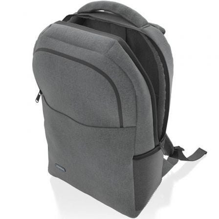 Mochila aisens premium asbg-bp083-gr para portátiles hasta 15.6"/ gris
