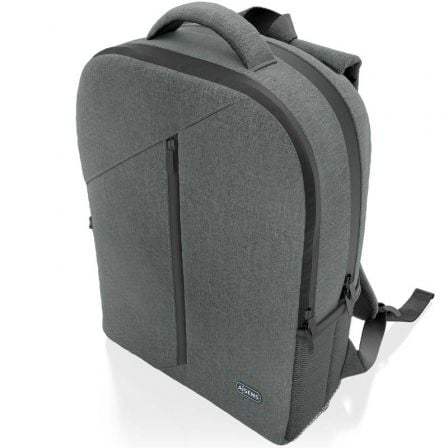 Mochila aisens premium asbg-bp084-gr para portátiles hasta 15.6"/ gris