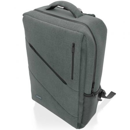 Mochila aisens urbana y de oficina asbg-bp085-gr para portátiles hasta 15.6"/ gris