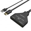 art_ais-mul-a123-0654_2 Cable duplicador hdmi 4k aisens a123-0654/ 2x hdmi hembra - hdmi macho - usb macho/ 30cm/ negro