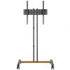 Soporte de suelo inclinable con ruedas aisens ft55te-213 para tv de 32-55"/ hasta 35kg