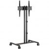 Soporte de suelo inclinable con ruedas aisens ft55te-213 para tv de 32-55"/ hasta 35kg