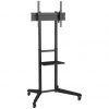Soporte de suelo inclinable con ruedas aisens ft70te-211 para tv de 37-70"/ hasta 50kg