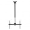 Soporte de techo giratorio/ inclinable/ extensible/ nivelable aisens ct70tsle-033 para tv de 37-70"/ hasta 50kg