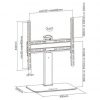 art_ais-soporte-dt55s-217_4 Soporte de mesa giratorio dt55s-217 para tv y monitor de 32"-55"/ hasta 40 kg