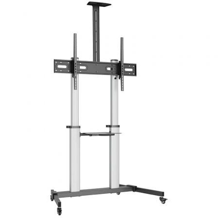 Soporte de suelo con ruedas aisens ft100te-259 para tv de 60-100"/ hasta 100kg