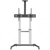 Soporte de suelo con ruedas aisens ft100te-259 para tv de 60-100"/ hasta 100kg