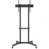 Soporte de suelo inclinable con ruedas aisens ft70te-333 para tv 37"-70"/ hasta 45kg
