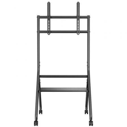 Soporte de suelo con ruedas aisens ft86fe-329 para tv de 37-86"/ hasta 80kg