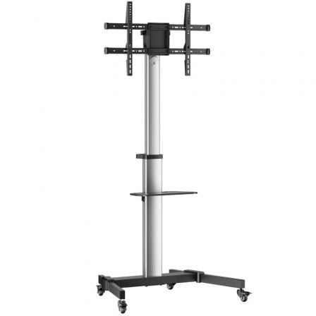 Soporte de suelo inclinable con ruedas aisens ft86tre-197 para tv 37-86"/ hasta 50kg