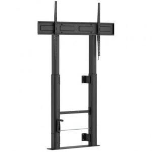 Soporte de suelo giratorio/ inclinable/ nivelable aisens fwf100e-351 para tv de 60-100"/ hasta 120kg