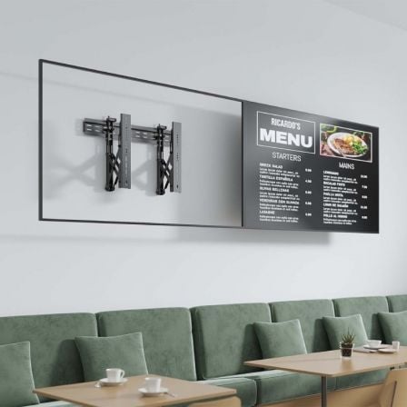 Soporte de pared para videowall/tv nivelable aisens vw70tpo-199 para tv de 37-70"/ hasta 45kg