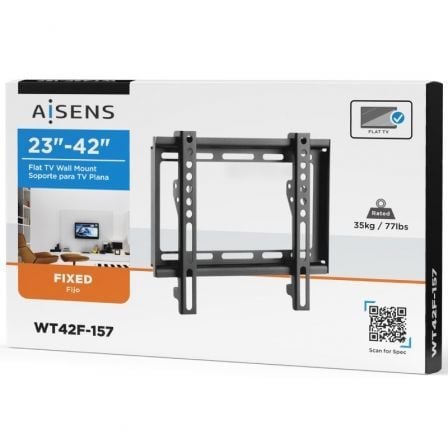 Soporte de pared aisens wt42f-157 para tv de 32-42"/ hasta 35kg