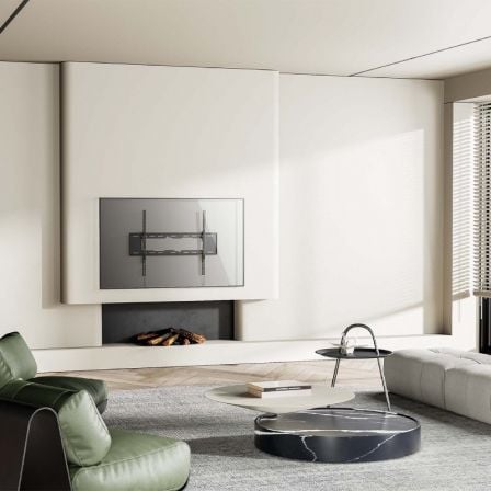 Soporte de pared inclinable aisens wt90t-233 para tv de 55-90"/ hasta 50kg