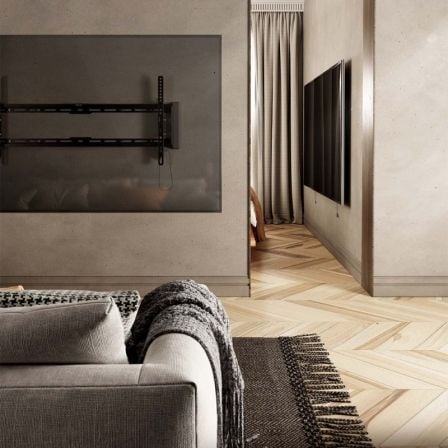 Soporte de pared inclinable aisens wt90t-237 para tv de 43-90"/ hasta 75kg