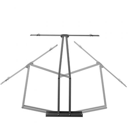 Soporte de pared giratorio/ inclinable/ nivelable aisens wt90tsle-387 para monitores y tv de 43-90"/ hasta 60kg