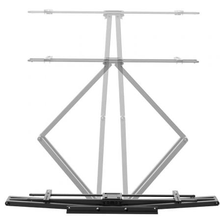 Soporte de pared giratorio/ inclinable/ nivelable aisens wt90tsle-387 para monitores y tv de 43-90"/ hasta 60kg