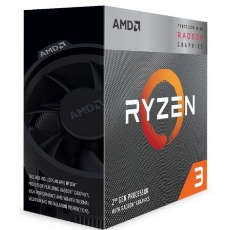 Procesador amd ryzen 3-3200g 3.6ghz socket am4