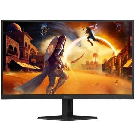 art_aoc-m-c27g4zxe_1 Monitor gaming curvo aoc c27g4zxe 27"/ full hd/ 0.3ms/ 280hz/ va/ negro