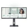 art_aoc-m-cu34p3cv_1 Monitor profesional curvo aoc cu34p3cv 34"/ wqhd/ multimedia/ regulable en altura/ negro