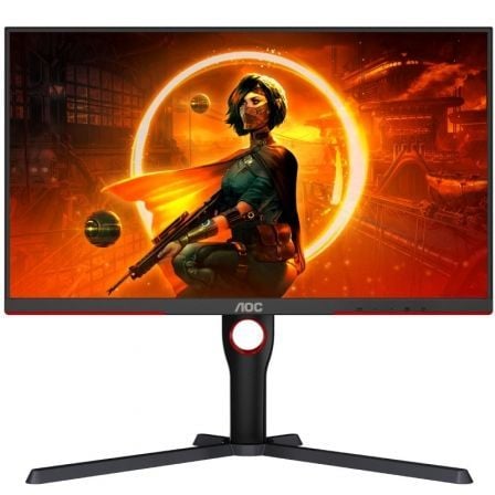 art_aoc-m-q27g3xmn-bk_1 Monitor gaming aoc q27g3xmn/bk 27"/ qhd/ 1ms/ 180hz/ va/ regulable en altura/ negro