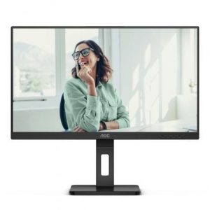 Monitor profesional aoc q27p3cv 27"/ qhd/ multimedia/ regulable en altura/ negro