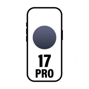 Smartphone apple iphone 17 pro 256gb/ 6.3"/ 5g/ azul oscuro