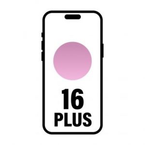 Smartphone apple iphone 16 plus 128gb/ 6.7"/ 5g/ rosa