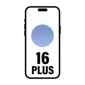 Smartphone apple iphone 16 plus 256gb/ 6.7"/ 5g/ azul ultramar