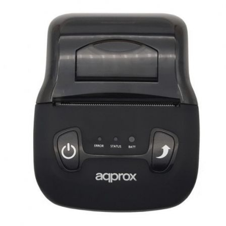 Impresora de tickets approx apppos58portable+/ térmica/ ancho papel 58mm/ usb-bluetooth/ negra