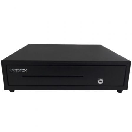 Pack para tpv approx apppospack4180-2d/ cajón portamonedas + impresora térmica de tickets + lector de códigos + rollos térmicos