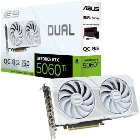 art_asu-gf-rtx5060ti-d-w-oc-8g_1 Tarjeta gráfica asus dual geforce rtx 5060 ti oc white edition/ 8gb gddr7