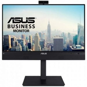 Monitor profesional asus be24ecsnk 23.8"/ full hd/ webcam/ multimedia/ regulable en altura/ negro