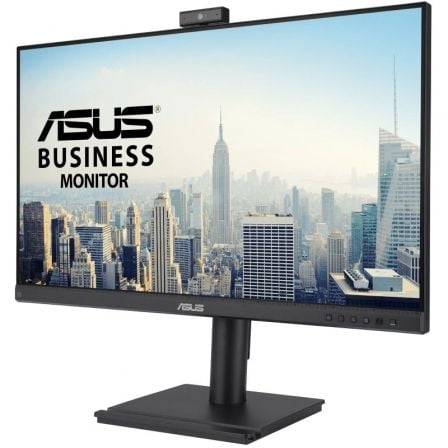 Monitor profesional asus be279qfk 27"/ full hd/ webcam/ multimedia/ regulable en altura/ negro