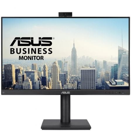 Monitor profesional asus be279qfk 27"/ full hd/ webcam/ multimedia/ regulable en altura/ negro