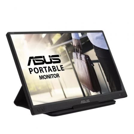 Monitor portátil asus zenscreen mb166c 15.6"/ full hd/ negro