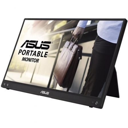 Monitor portátil asus zenscreen mb16acv 15.6"/ full hd/ negro