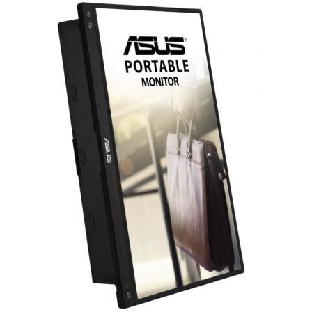 Monitor portátil asus zenscreen mb16acv 15.6"/ full hd/ negro