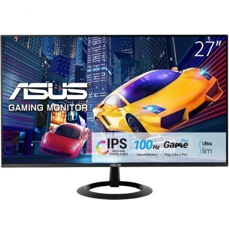 Monitor polivalente asus vz27ehf 27"/ full hd/ 1ms/ 100hz/ ips/ negro
