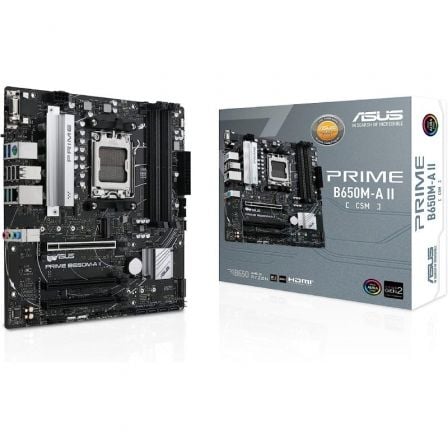 art_asu-pb-prime-b650m-a-ii-csm_1 Placa base asus prime b650m-a ii-csm/ socket am5/ ddr5/ pcie 5.0/ micro atx