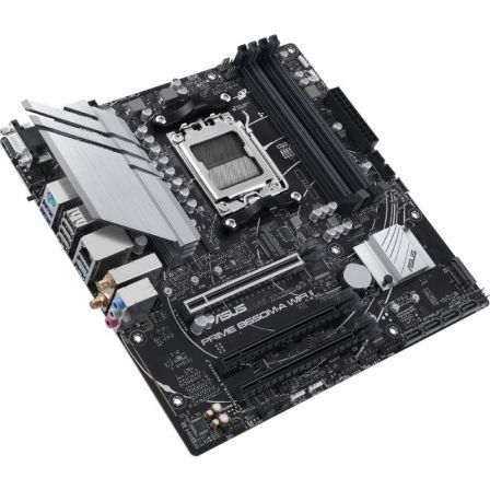 Placa base asus prime b650m-a wifi ii socket am5/ ddr5/ pcie 5.0/ micro atx