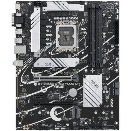 Placa base asus prime b760-plus d4 socket 1700/ ddr4/ pcie 5.0