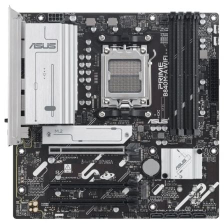 Placa base asus prime b840m-a wifi socket am5/ ddr5/ pcie 4.0/ micro atx