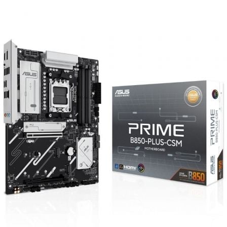 Placa base asus prime b850-plus-csm socket am5/ ddr5/ pcie 5.0